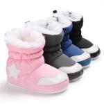China Factory Cartoon star soft-sole lovely newborn prewalker eva baby fur boots