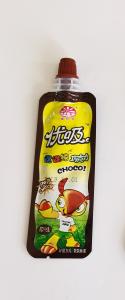 Quality recyclable 70microns Plastic Spout Pouch Easy Opening For Chocolate Sauce wholesale