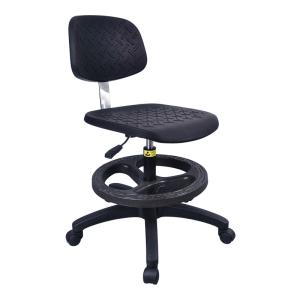Quality ESD Laboratory PU Foam Anti Static Office Chair Medical PU Stool Cleanroom wholesale
