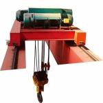 20t Overhead Double Beam Industrial Hoist Crane Customized Color