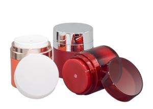 Quality Cosmetic Acrylic Airless Jar Skin Care Packaging 50g wholesale