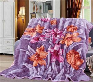 Quality Blankets Manufacture Custom Wholesale New Design Flora Printed Blanket wholesale