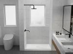 Alkali Free Acrylic Shower Base CUPC Certified Fade Resistant 3DTC6038