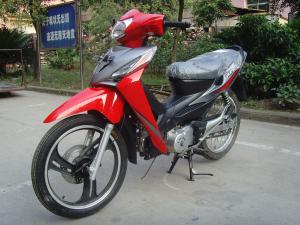 Quality 110cc Red/Black CUB Motorcycle 4.4L Fuel Tank Capacity 4.7/8000kw/r/min Max Power 4-stroke Engine Gasoline Motorcycle wholesale