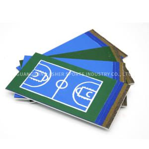 Quality Smooth Surface Acrylic Sports Flooring Colorful Tennis Court Use wholesale