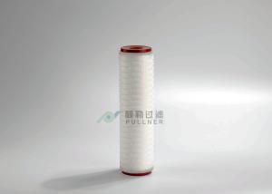 Food Beverage Membrane Filter Cartridge 0.22um 10 Nylon66 Pleated Durable