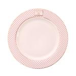 Lead Free Microwave Safe 9in Pink Porcelain China Dinnerware Sets