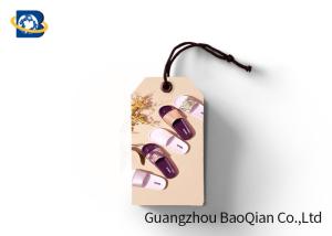 Quality 3D Image Custom Shoe Hang Tags , Shoes Lenticular Labels PET / PP / Paper Material wholesale