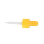 Yellow Smooth Plastic Dropper Pipette 20/410 Cosmetics And Skin Care Dropper