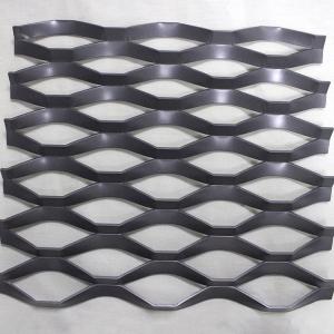 China Hexagon Aluminum Expanded Metal Grill Grates Aluminium Curtain Walls Design on sale
