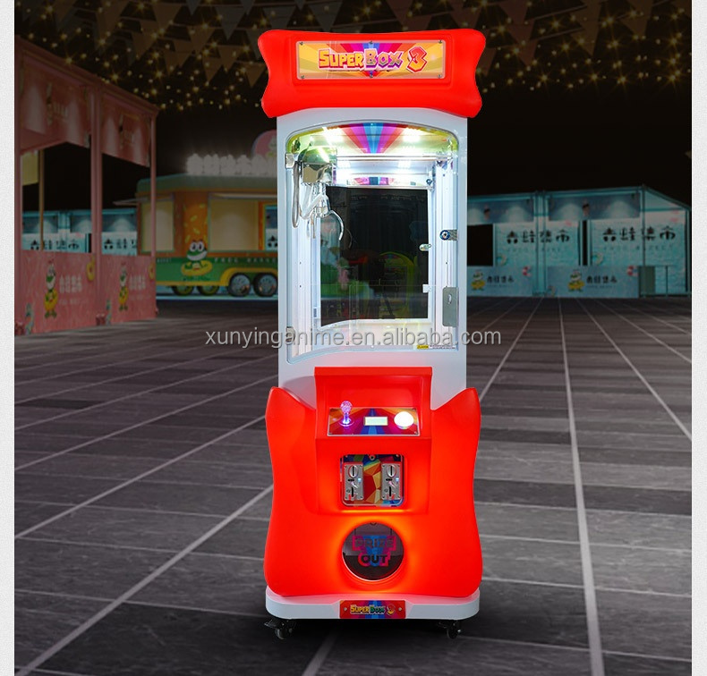 110V/220V/230V Voltage Doll Machine Super Box Toy Crane Machine Indoor Arcade Game