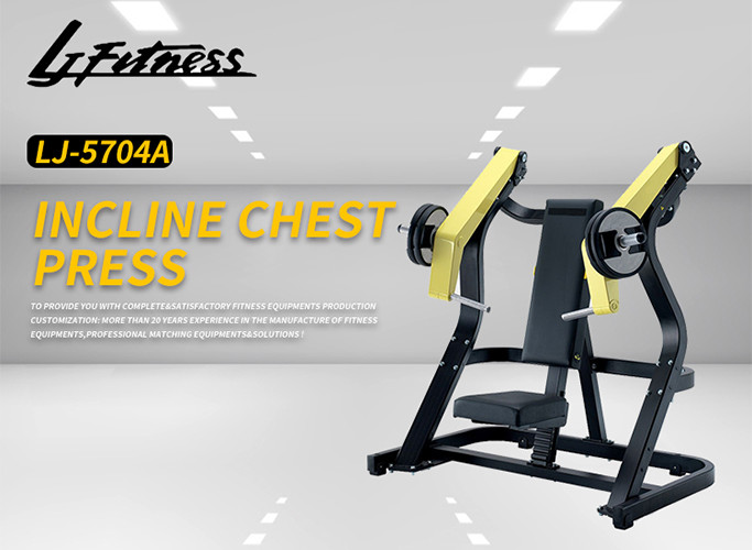 Professional Hammer Strength Plate Loaded Equipment / Incline Chest Press Machine