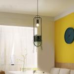 Nordic Iron Pendant Light Home Deco Living Room Dining Room Industrial plant