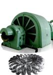 100kW-50MW Brushless Excitation Pelton Turbine Generators For Hydropower