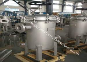 Quality carbon steel Multi Bag Filter Housing Sanitary With 150PSI Working Pressure wholesale