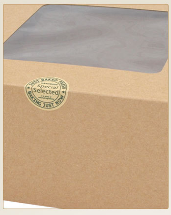 Multi Color Choices Custom Cardboard Display Boxes With Clear Window