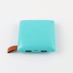 Blue Advertising Style Gift Power Bank Good Battery Quality 3000MAH