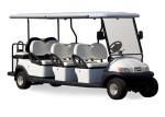 Aluminum Rim 8 Seater Golf Cart , Club Car Golf Buggy With Rear Facing Seat