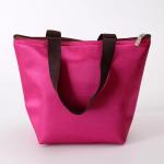 Recycled Shoulder Embroidered Organic Cotton Tote Bags With Zipper
