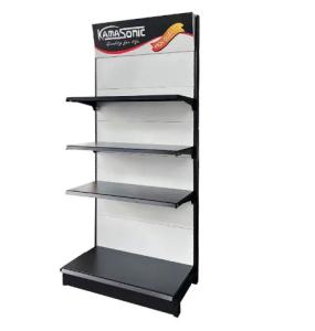 Quality Gondola metallic supermarket shelves retail store shelving wholesale