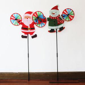 Quality Christmas Windmill Santa and Snowman wholesale