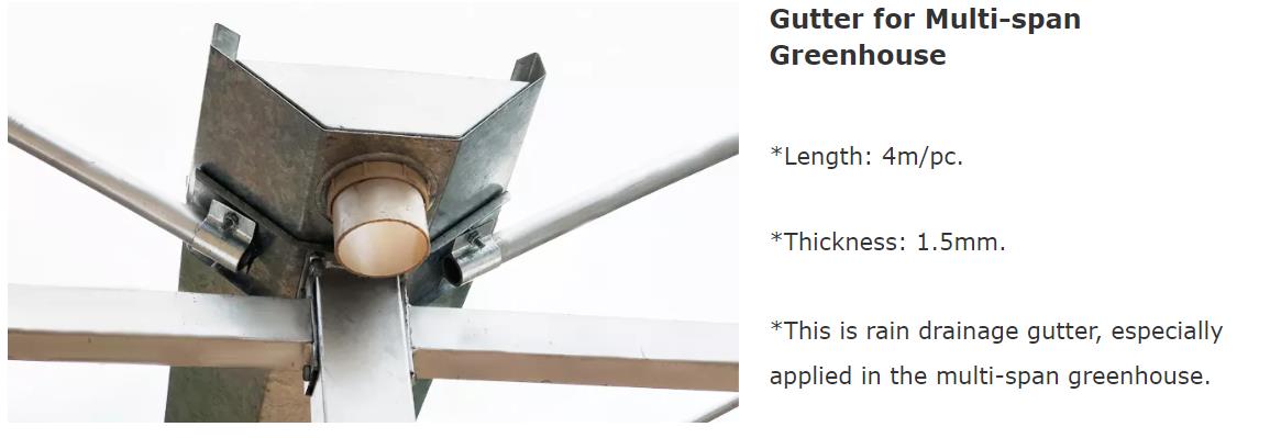 Plastic Sheet Hydroponic Greenhouse Systems Multi Span