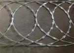 450mm Coil Blade Width 22mm Flat Razor Wrap Wire Coils For Fence Barrier