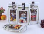 Mason Bottle Shape Custom Snack Bags Recyclable Stand Up Plastic Food Bag
