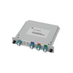 6 Channel Simplex CWDM MUX DEMUX LGX Plastic Housing Bidirectional Fiber For 5G