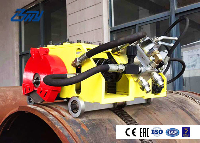 Travel Cutter, Climbing Pipe Cutting Beveling Machine, Adjustable Speed, Reliable anti-slip chain drive