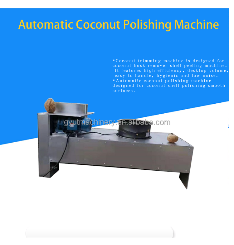 Remove Hair with Ease Using Our 800 RPM Coconut Polisher Machine in 2550*600*730mm Size