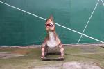 Attractive Life Size Dinosaur Statue , Silicon Rubber Dinosaur Garden Sculpture