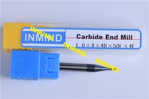 Quality 2 Flute TiSiN Coating Micro End Mill For Stainless Steel / Cast Iron wholesale