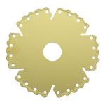 High Cutting Speed 200 mm Vacuum Brazed Diamond Saw Blade for Wet Granite