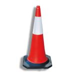Elite PVC Flexible Traffic Cones 1000mm Unparalleled Visibility For Enhanced