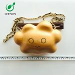 Crossbody Handmade Wooden Bag Chain Handle Evening Bag Eco Friendly