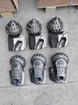 Power Factory Metal Bearing Cone Roller Bits Single Roller Cone 9.5inch