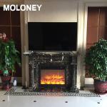 47 Inch 1200mm Wall Mounted Led Fireplace Wall Insert Home Decorated