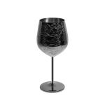 E BON Stainless Steel Wine Glass Metal Wine Goblets durable