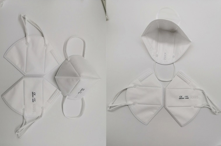 Stock Face Mask Manufacturer Public Protection 5 Layer Earloop Face Mask FFP2/KN95/CE2797