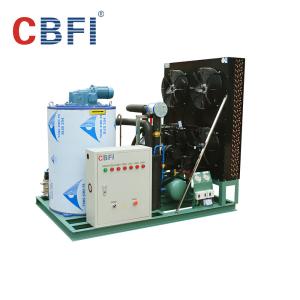 Quality -5 ℃ Germany Compressor Flake Ice Machine Air / Water Cooling wholesale