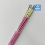 OM4 96 Core Fiber Optic Cable Pink Break Out Fiber Cable Data Center LSZH 13.5mm