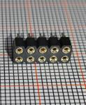 2x5 5 Pin Female Pin Header 2.54 Mm Pitch