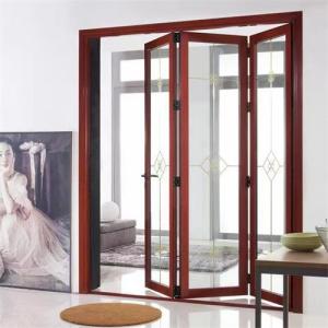 Quality Bifold Thermal Break Aluminium Doors With Hardware CE Certificated wholesale
