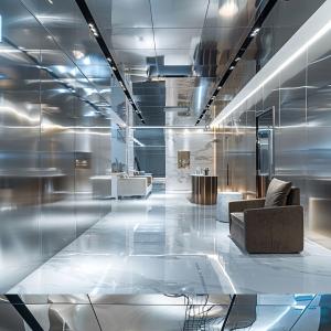Quality 304 / 316 / 201 / 430 Easy To Clean Stainless Steel Ceiling For Hygienic Environments wholesale