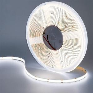 Quality NO-Waterproof 12V24V 8mm10mm 480Leds 6500K White CE RoHs Flexible COB LED Strip Light wholesale