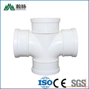 Quality 90 Degree Plastic PVC Grooved Pipe Fittings Elbow For Water Supply Drainage wholesale