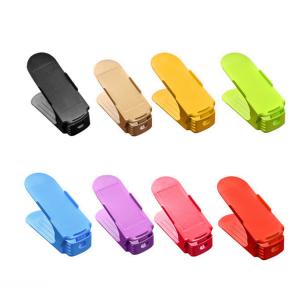 Quality OEM 2.7'' To 7.2'' Shoe Slots Organizer Space Saver Adjustable Shoe Stacker wholesale