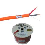 PVC Jacket Exactcables 2core Copper Shielded 1.5 Red Fire Alarm Cable Bs6387