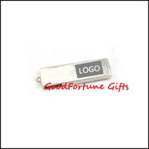 Quality Metal Rotary U flash Disk usb drive promotion gift wholesale